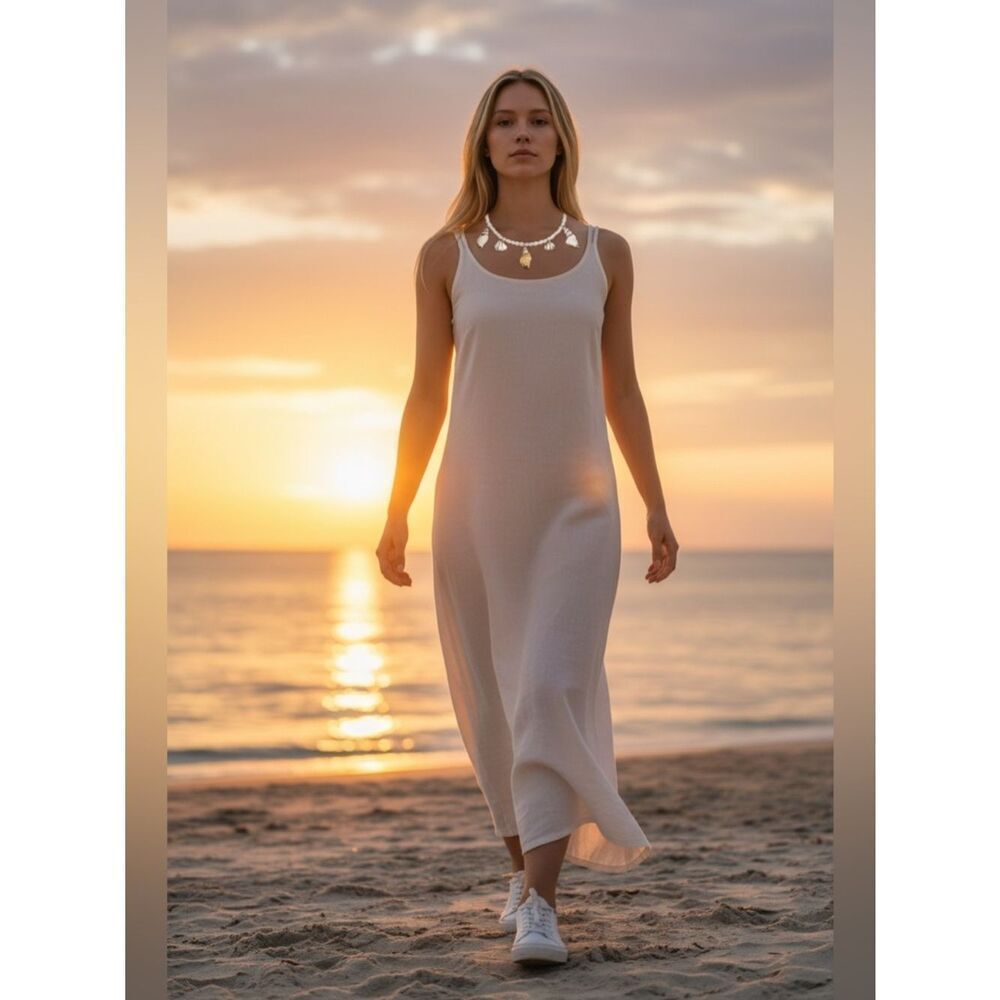 Pearl and Gold Shell Statement Necklace  with matching bracelet Beach Bride - Picture 12 of 14